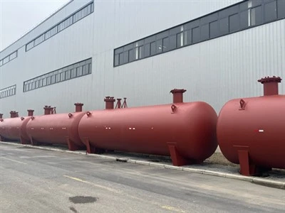 Industrial LPG Mounded Bullet Tank For Bulk Storage Terminals
