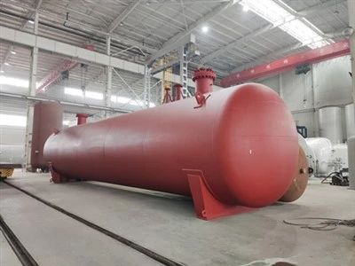 Large LPG Mounded Storage Vessel For Commercial Gas Plants